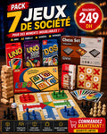 Pack 7 Jeux De Société